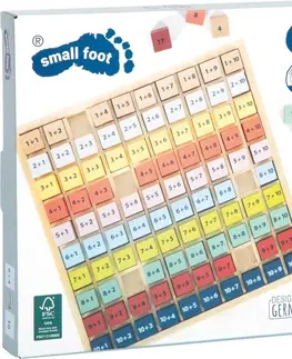 Živé a vzdělávací sady Dřevěná vzdělávací tabulka Small Foot sčítání