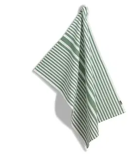 Utěrky Kela Utěrka Cora, 100% bavlna, zelené proužky, 70 x 50 cm