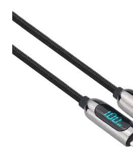 Myši   SSC1802 - USB-C kabel s displejem 100W 2m 