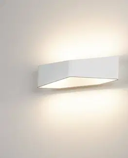 LED nástěnná svítidla SLV BIG WHITE CARISO WL-4, nástěnné svítidlo, LED, 2700K, bílé, 2x9 W 151741