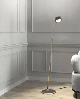 Stojací lampy Top Light Puk! 120 Floor LED čočky čirá/matná antracit matný