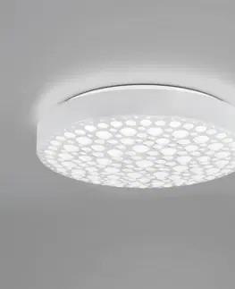 Stropní svítidla Reality Leuchten LED stropní světlo Chizu Ø 40,5 cm RGB bílé