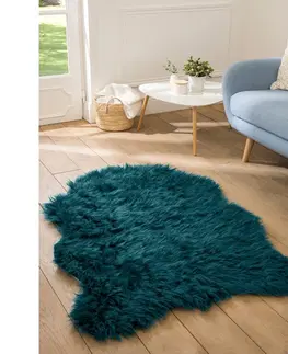 Koberce a koberečky Koberec s chlupem, tvar zvířecí kůže