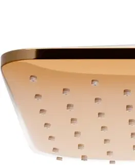 Sprchy a sprchové panely MEXEN D-62 Hlavová sprcha, 20x20 cm, růžové zlato 79762-60