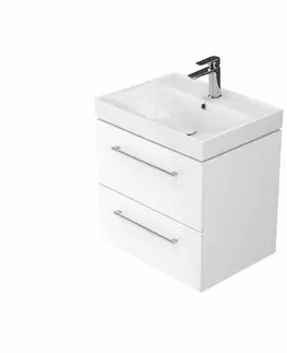 Koupelnový nábytek CERSANIT Umyvadlová skříňka LARGA 80 bílá S932-073