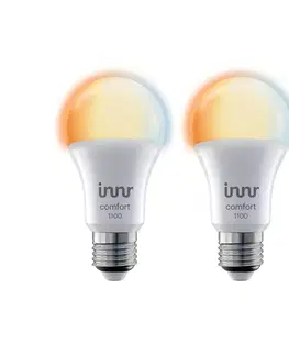 Chytré žárovky Innr Lighting Innr LED žárovka Smart E27, 10,5 W, CCT, 1190 lm, 2 ks
