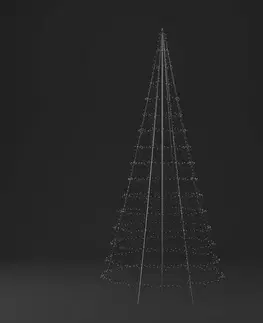Vánoční venkovní dekorace twinkly Twinkly Light Tree, IP44, matné RGBW LED, výška 8m