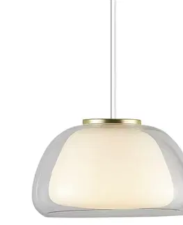 Designová závěsná svítidla NORDLUX závěsné svítídlo Jelly 25W E27 čirá opál 2010783001