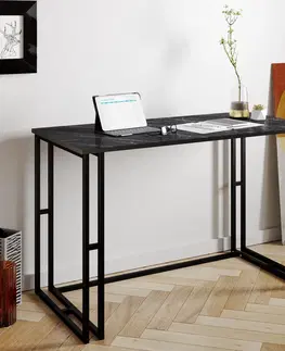 Kancelářské a psací stoly Psací stůl ALFA černý