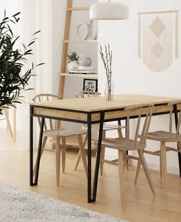 Kuchyňské a jídelní stoly Jídelní stůl PAL dub
