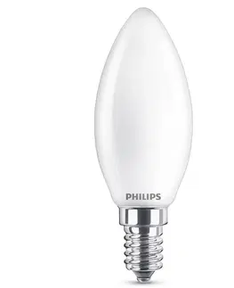 LED žárovky Philips Philips E14 2,2W 827 LED žárovka-svíčka, matná
