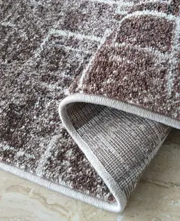 Moderní koberce Stylový hebký koberec se vzorem