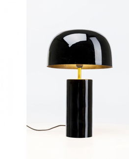 Moderní stolní lampy a lampičky KARE Design Stolní lampa Loungy Black