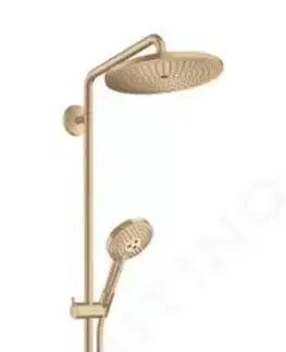 Sprchy a sprchové panely HANSGROHE Croma Select S Sprchový set Showerpipe 280 s termostatem, kartáčovaný bronz 26890140