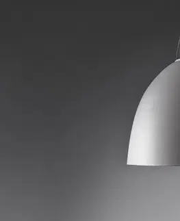Designová závěsná svítidla Artemide NUR 1618 halo 500W+500W šedá aluminium A242910