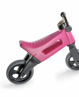 Dětská vozítka a příslušenství Teddies Odrážedlo Funny wheels Rider Sport 2v1, růžová