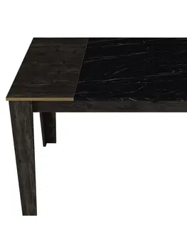 Jídelní stoly Hanah Home Jídelní stůl Veyron černý