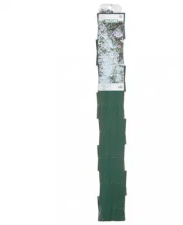 Květináče a truhlíky Zahradní treláže 2ks 100 x 200 cm PVC zelené Dekorhome