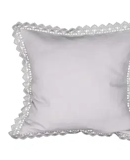 Dekorační polštáře Návlek na polštář, Šedá elegance, šedý, 40 x 40 cm