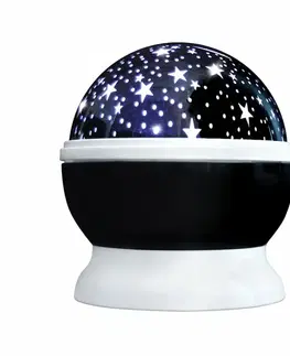 LED a LASER projektory Solight LED vánoční projekční koule, multicolor, 9 režimů, otáčení, USB, 4x AAA 1V220