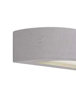 Osvětlení stěn Light Impressions Deko-Light nástěnné přisazené svítidlo Sarin 220-240V AC/50-60Hz E14 1x max. 25,00 W 300 mm šedá  341178