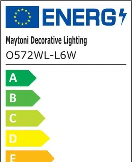 LED venkovní nástěnná svítidla MAYTONI nástěnné svítidlo Fulton O572WL-L6W
