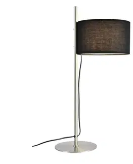 Lampy na noční stolek ACA Lighting Textile stolní svítidlo OD90451TBN