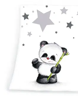 Dětské deky Herding Dětská deka Fynn Star Panda, 75 x 100 cm