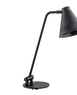 Lampy Argon Argon 8002 - Stolní lampa AVALONE 1xE27/15W/230V černá 