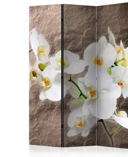 Paravány Paraván Impeccability of the Orchid Dekorhome 135x172 cm (3-dílný)