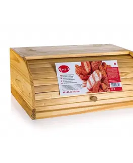 Chlebníky Apetit Dřevěný chlebník, 40 x 27,5 x 16,5 cm
