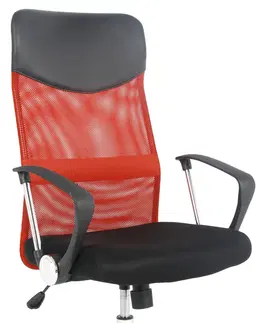 Kancelářské židle Signal Kancelářské křeslo Q-025 červené