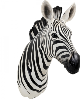 Dekorativní předměty KARE Design Nástěnná dekorace Zebra 33x78cm