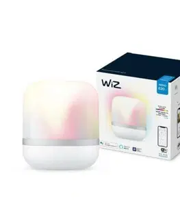Chytré osvětlení Philips WiZ LED stolní lampička Hero 9W 620lm 2200-6500K, RGB 16mil. barev, stmívatelná, bílá