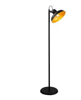 Svítidla Opviq Stojací lampa Lik III 145 cm černá