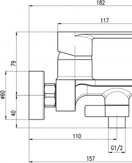 Koupelnové baterie SLEZAK-RAV Vodovodní baterie vanová NIL zlatá růžová kartáčovaná, Barva: ZLATÁ RŮŽOVÁ kartáčovaná , Povrchová úprava: PVD, Rozměr: 150 mm NL154.5/1ZRK