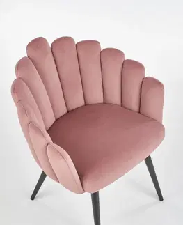 Židle Jídelní křeslo K410 Halmar Růžová