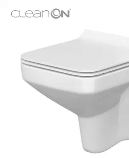 Záchody CERSANIT Závěsné WC COMO NEW CLEANON BEZ SEDÁTKA K32-020
