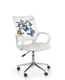 Kancelářské židle HALMAR Kancelářská židle Ira Butterfly vícebarevná