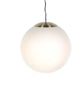 Zavesna svitidla Skandinávská závěsná lampa opálové sklo 50 cm - Ball 50