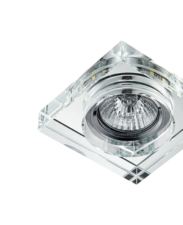 LED osvětlení Emithor LED Podhledové svítidlo ELEGANT DOUBLE LIGHT 1xGU10/50W+LED/3W 