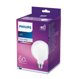 LED žárovky Philips Žárovka Philips Classic LED E27 G120 7W matná 4000K