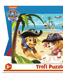 Hračky puzzle TREFL - Puzzle 15 dílků Kamarádi z Lábkova patroly