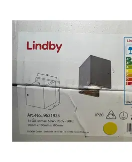 Svítidla Lindby Lindby - Nástěnné svítidlo GERDA 1xGU10/50W/230V 