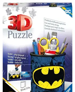Hračky puzzle RAVENSBURGER - Stojan na tužky Batman 54 dílků