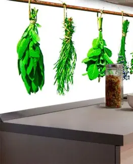 Tapety Samolepící fototapeta do kuchyně čerstvé bylinky
