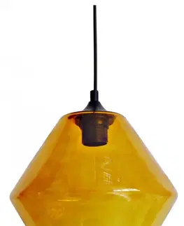LED osvětlení Závěsná lampa BREMEN Candellux Oranžová