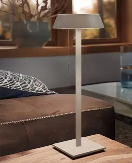 Stolní lampy Oligo OLIGO Glance LED stolní lampa kašmír