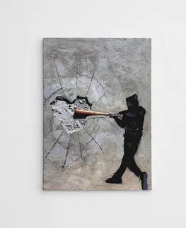 Obrazy Wallity Obraz na plátně Broken heart WY45 50x70 cm