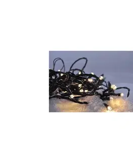 Vánoční dekorace   1V07-WW-LED Vánoční venkovní řetěz 400xLED/8 funkcí 25 m IP44 teplá bílá 